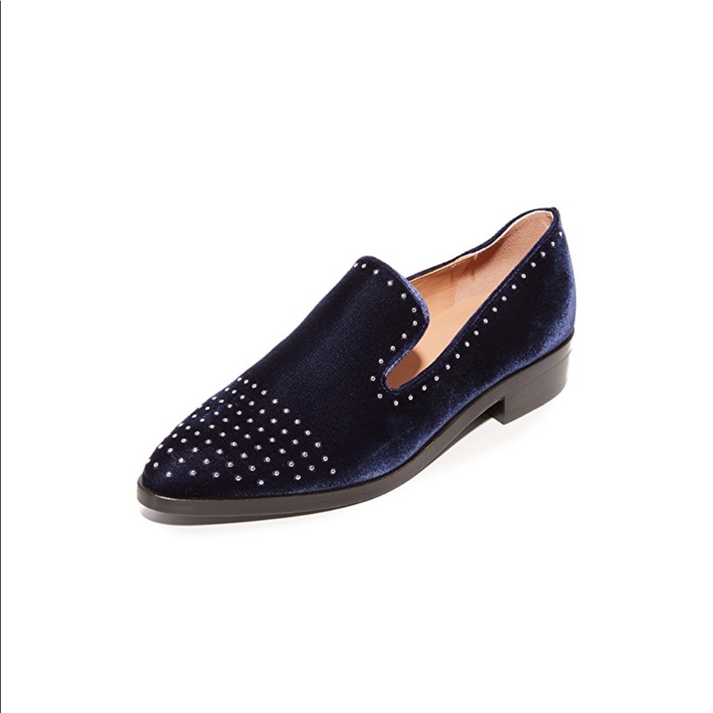 Sigerson Morrison Edna loafers size 6.5 navy blue